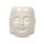 Ceramic Oil Burner Buddha Head Extra Large - White