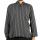 Striped Black Grandad Shirt - XL