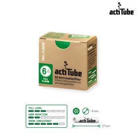 actiTube Activated Charcoal Filters - Extra Slim