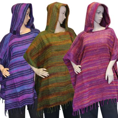 Super Soft Hooded Ponchos