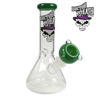 Dr Death by Chongz 'Beggarly Amount' 19cm Glass Bong