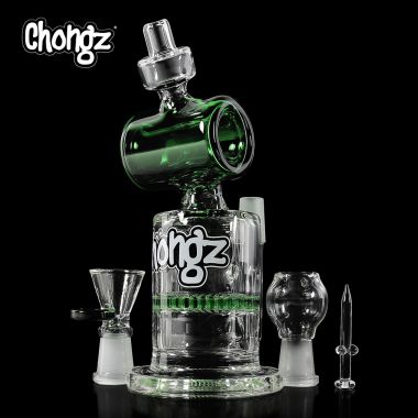 Chongz 'Steamroller' 19cm Mini Glass Bong