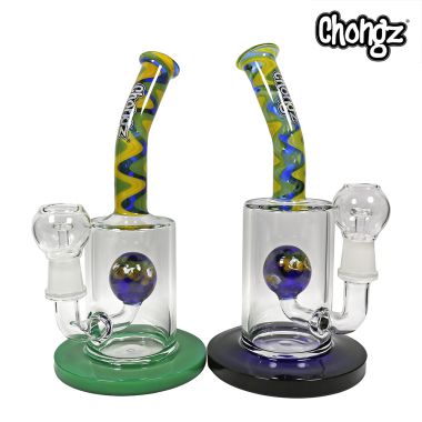 Chongz 'Hood Rat' 25cm Glass Bong