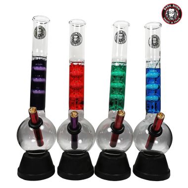 Basil Bush 'Rainbow High' Glass Bong (Large)