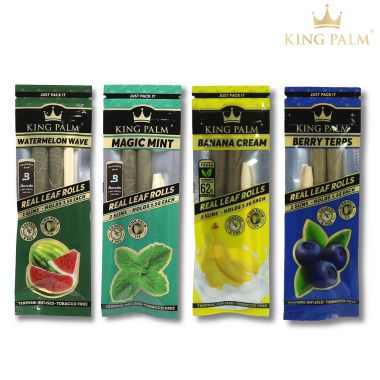 King Palm Terpene Infused Slim Rolls (2 Pack)