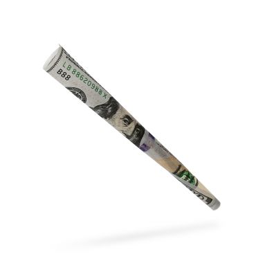 $100 Bill Pre-Rolled Menthol Cones (3-Pack)
