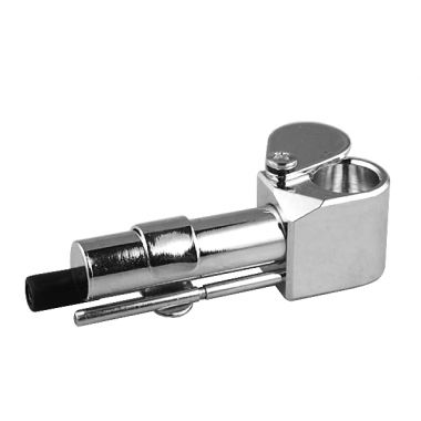 Deluxe Brass Pipe - Silver