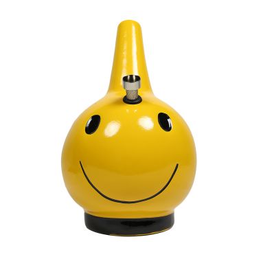 Big Round Ceramic Smile Bong