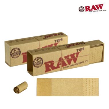 RAW Gummed Perforated Tips