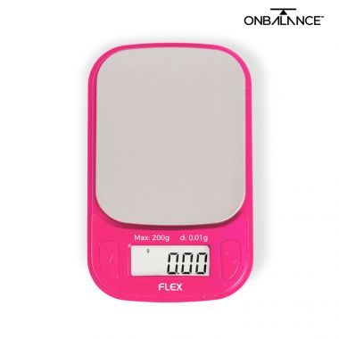 On Balance Flex Digital Mini Scale 200g x 0.01g - Pink