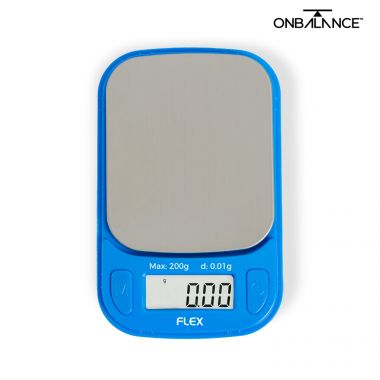 On Balance Flex Digital Mini Scale 200g x 0.01g - Blue