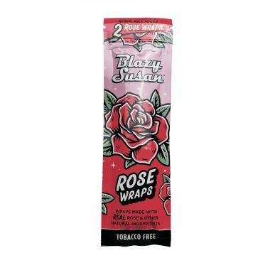 Blazy Susan Rose Wrap Blunt Wraps - 2 Pack