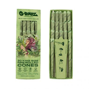 G-ROLLZ 'Colossal Dream' Pre-Rolled Kingsize Cones 20 Pack