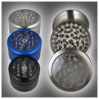 Clearview 3 Part Sifter Grinders