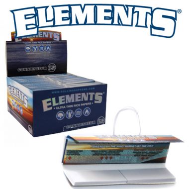 Elements Ultra Thin Rice Papers Connoisseur