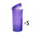 13 Dram Pop Top Vial - Transparent Purple - 5 x 13 Dram Vials
