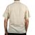 Image 2 of Plain Cream Short Sleeve Grandad Shirts