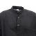 Image 5 of Plain Black Cotton Grandad Shirt