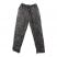 Image 1 of Cotton Shayma Stone Wash Black Trousers