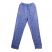 Image 2 of Cotton Shayma Stone Wash Blue Trousers