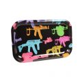 Image of Assorted Metal Rolling Trays - Large - Guns