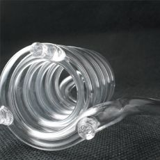 Spiral Stand Up Glass Pipe spiral underside