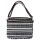 Woven Laptop Bag - Black & White