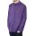 Plain Granddad Shirts - Purple XL