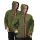 Army Green Bhutan Trimmed Jacket - Extra Large