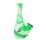 Bounce Silicone Smooth Bubbler - Green & White