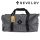 The Overnighter Travel & Fitness Bag by Revelry - Striped Dark Grey