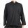 Plain Black Cotton Grandad Shirt - XL