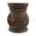 Jali Carved Soapstone Oil Burner - Extra Large