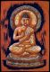 Buddha Abhaya Batik Small - Orange