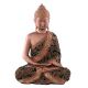 Thai Buddha Dhyana Fabric Effect Statue