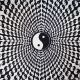 Black & White Yin Yang Bedspread