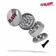 RAW Aluminium 4-Part Sifter Grinder