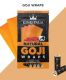King Palm Goji Wraps 4pc +Tips - Natural