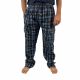 Flannel Black and Blue Combat Trousers - Large
