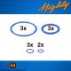 Mighty Vaporizer Spare Parts & Accessories - O-Ring Set