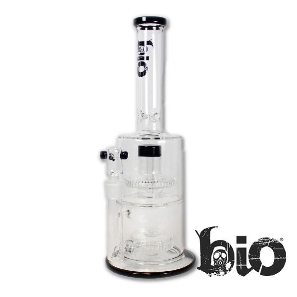 Bio Hazard 43cm Double Percolator Bong Shiva