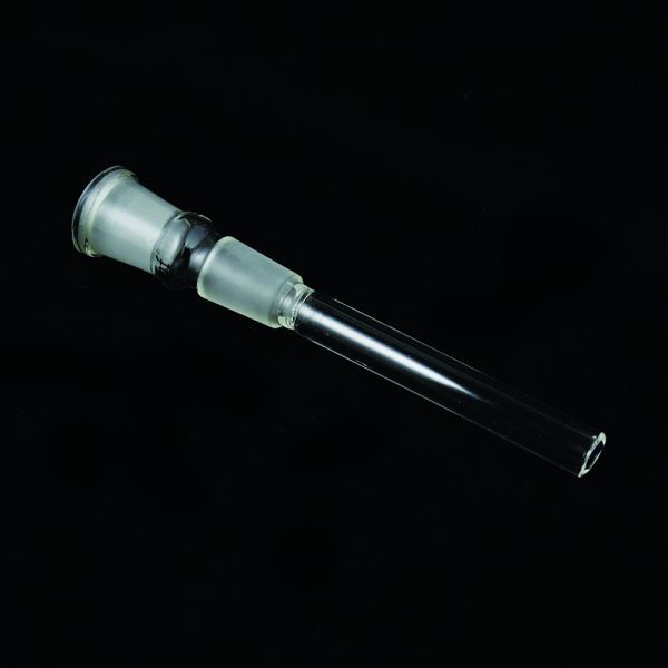 Black Leaf Bong Stem (18.8 mm) Shiva