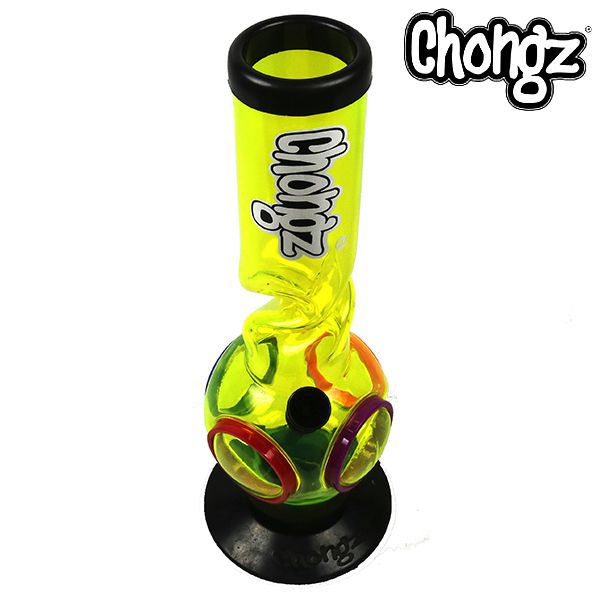 Chongz 'Wills Chutney Ferret' 30cm Acrylic Bong Shiva