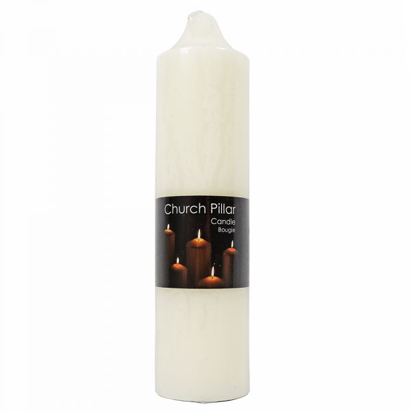 Church Pillar Candles 200mm x 50mm Shiva