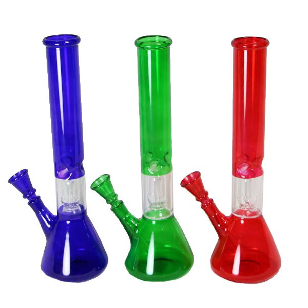 Conical Glass Percolator Ice Bong Shiva