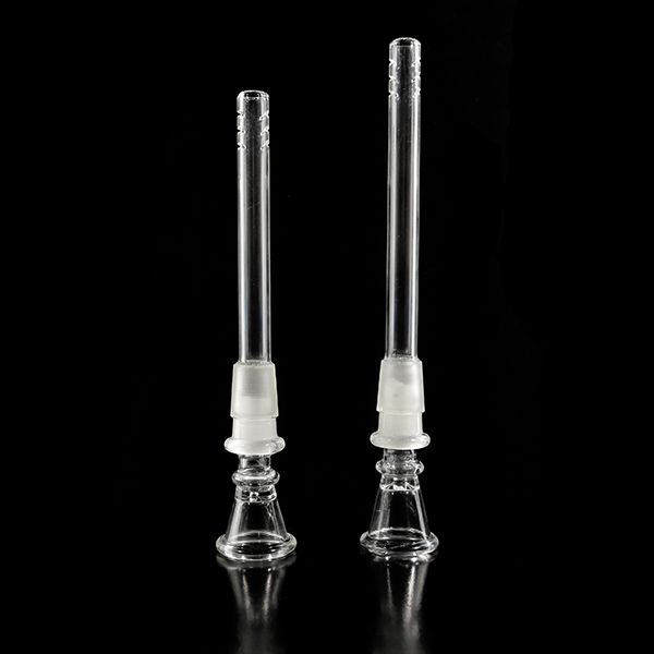 2017 Beaker Bong Glass Water Pipes With Downstem 14.5mm Glass Bowl Pink