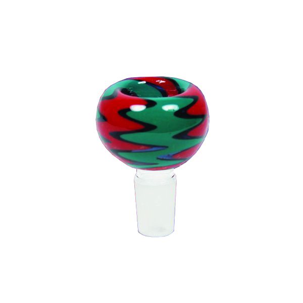 Nebula Zigzag Glass Bong Replacement Bowl 14mm Shiva