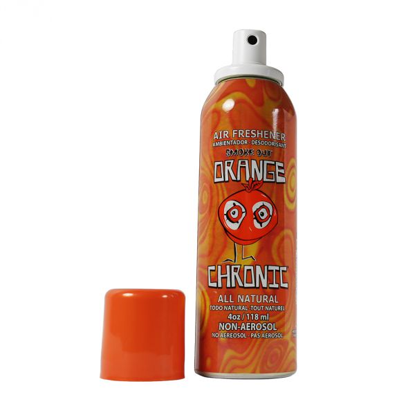 Orange Chronic Smoke Out Air Freshener Shiva