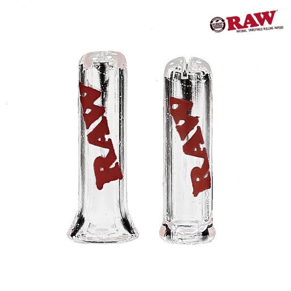 RAW Slim Glass Roach Filter Tips Shiva