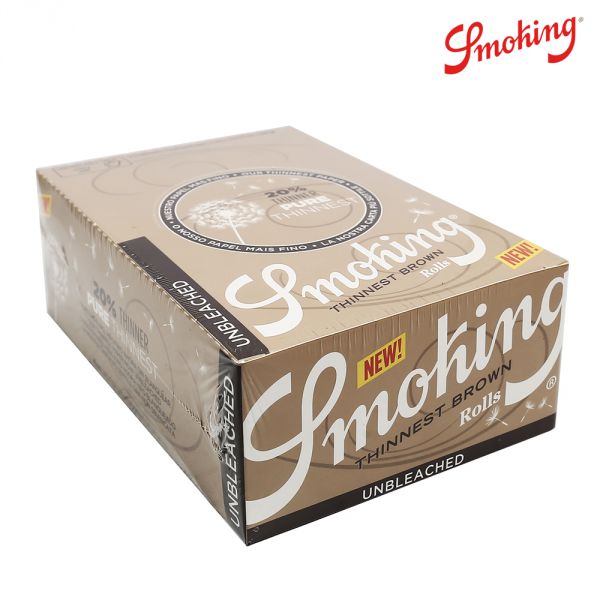 Buy Smoking Brown Thinnest Paper Rolls Rolling Paper Rolls from Shiva